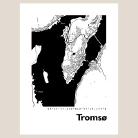 Tromso Stadtkarte Eckig & Rund