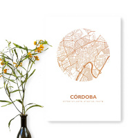 Cordoba Map circle