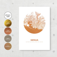 Genua Map circle