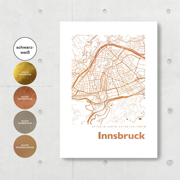 Innsbruck Map square