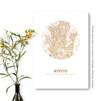 Kyoto Karte Rund