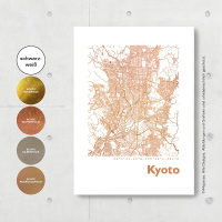 Kyoto Karte Eckig