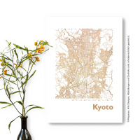 Kyoto Karte Eckig