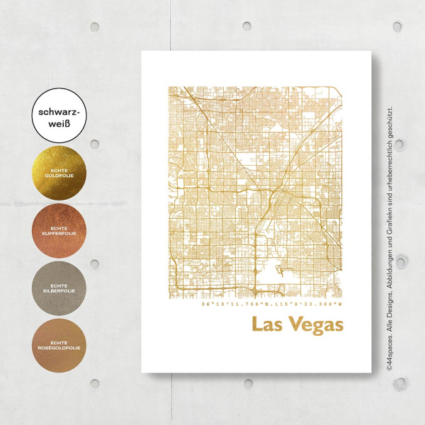 Las Vegas Map square