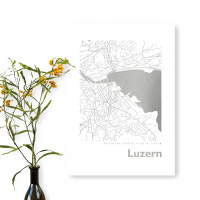 Luzern Karte Eckig