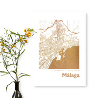 Malaga Map square