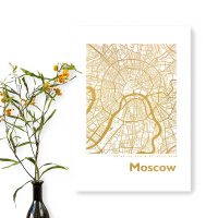 Moskau Map square