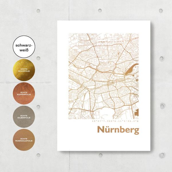 Nürnberg Map square