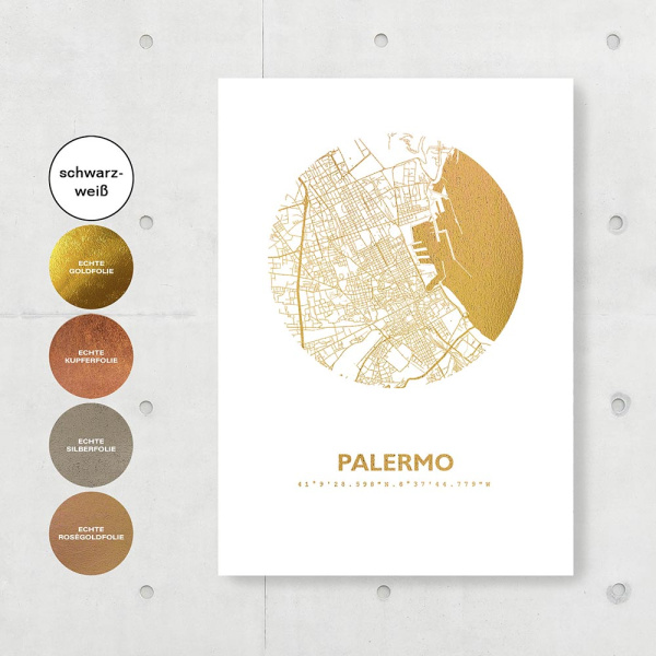 Palermo Map circle