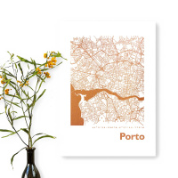 Porto Map square