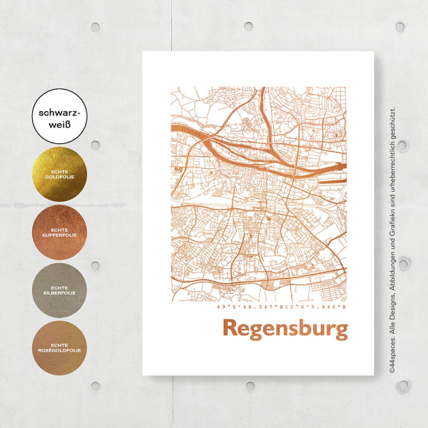 Regensburg Map square