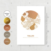 Tallin Map circle
