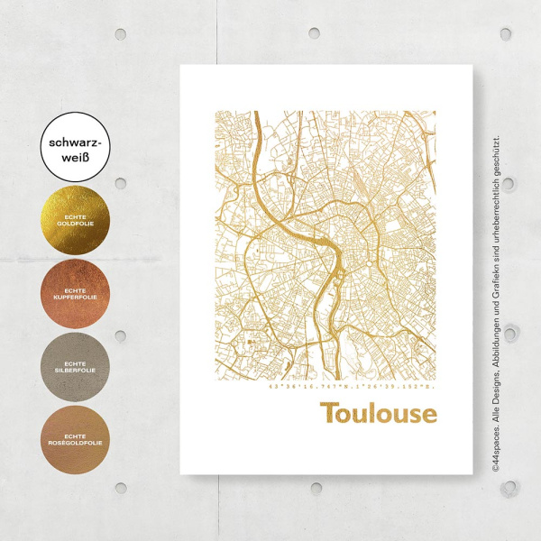 Toulouse Map square