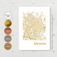 Utrecht Karte Eckig