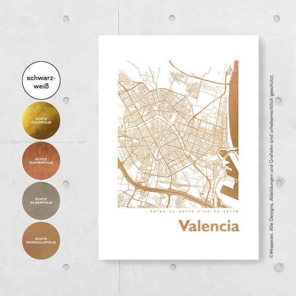 Valencia Map square