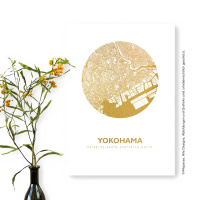 Yokohama Karte Rund