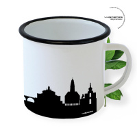 Dresden Enamel Mug Skyline