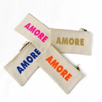 Cosmetic Bag AMORE . Many Colours