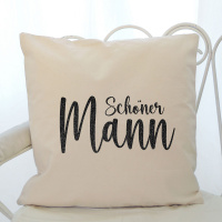 Pillow "Schöner Mann"